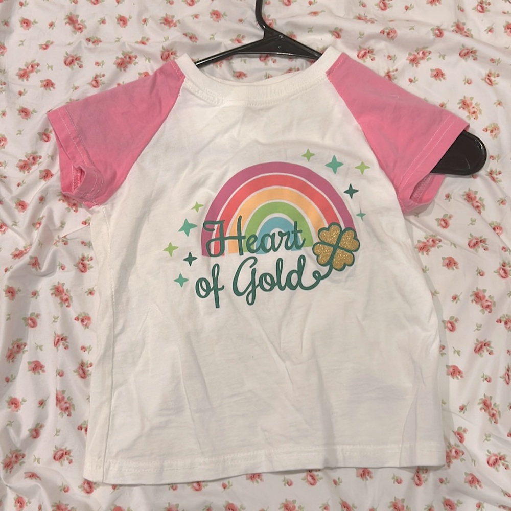 white/pink baby tee from amazon